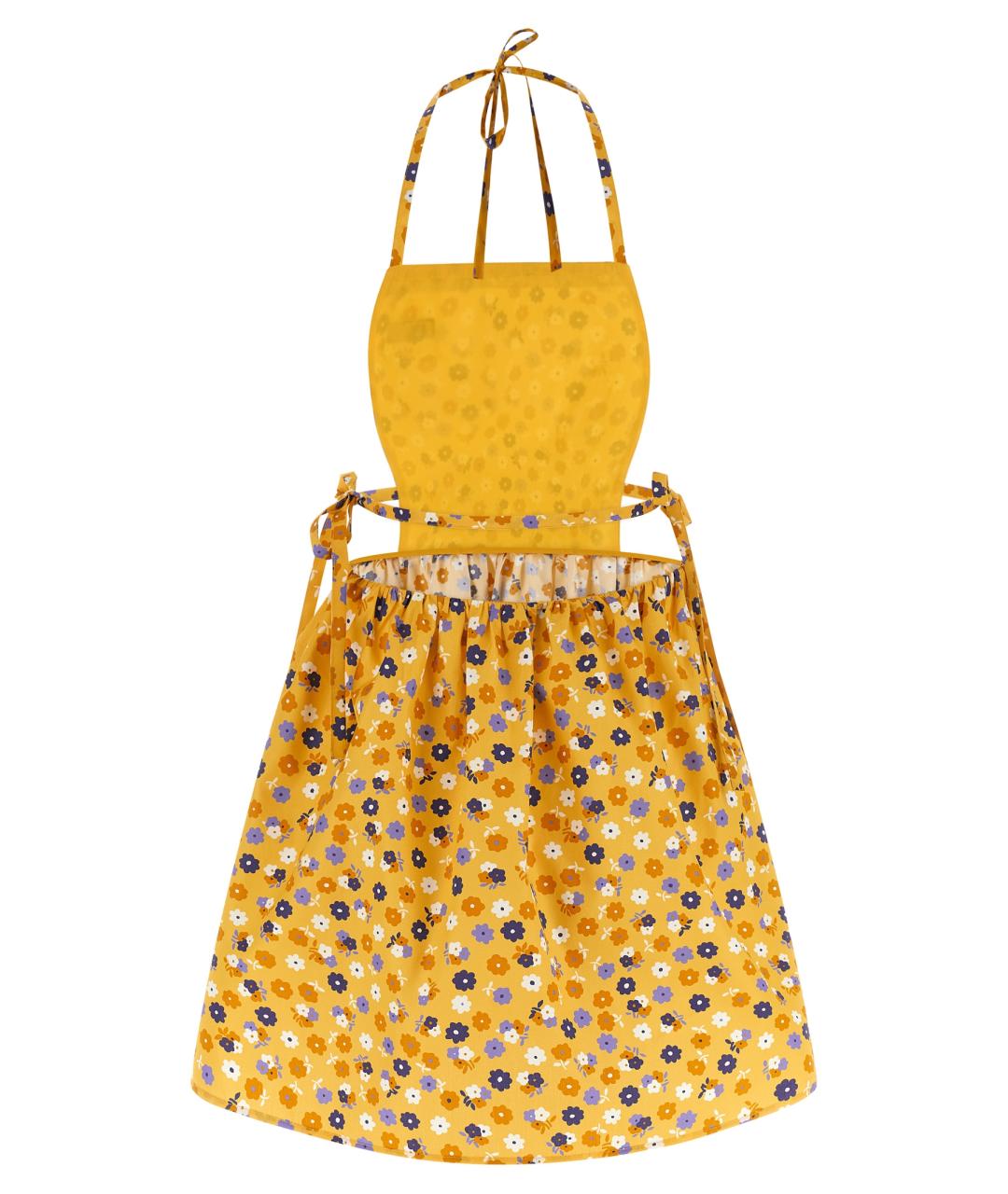 MIU MIU Мульти хлопковое повседневное платье, фото 2