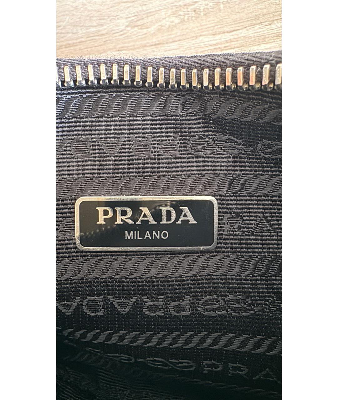 PRADA Черная сумка через плечо, фото 8