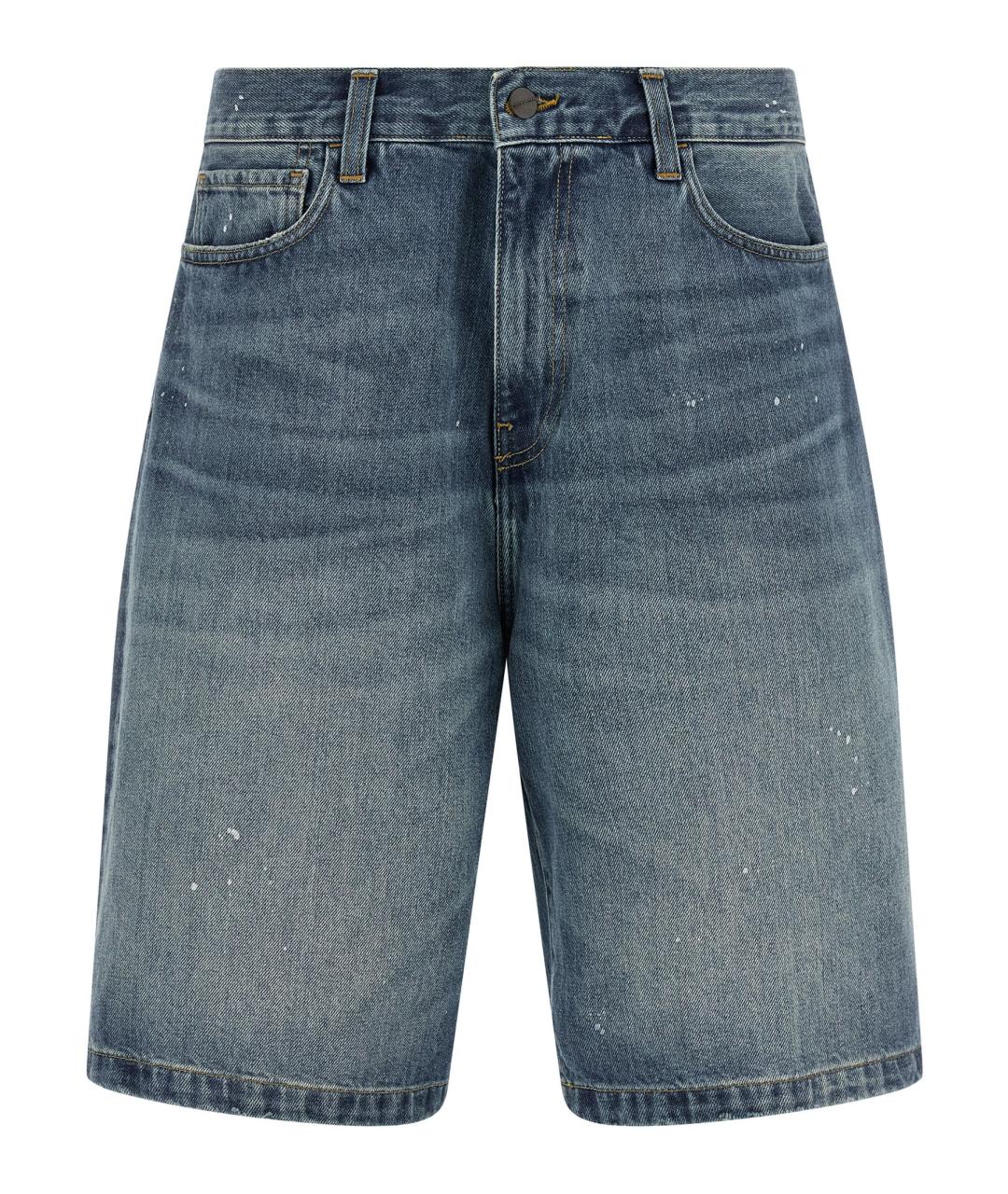 CARHARTT WIP Синие хлопковые шорты, фото 1