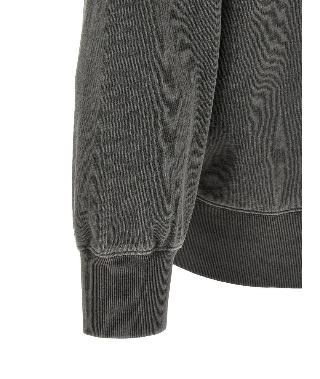 CARHARTT WIP Черное хлопковое поло с длинным рукавом, фото 4