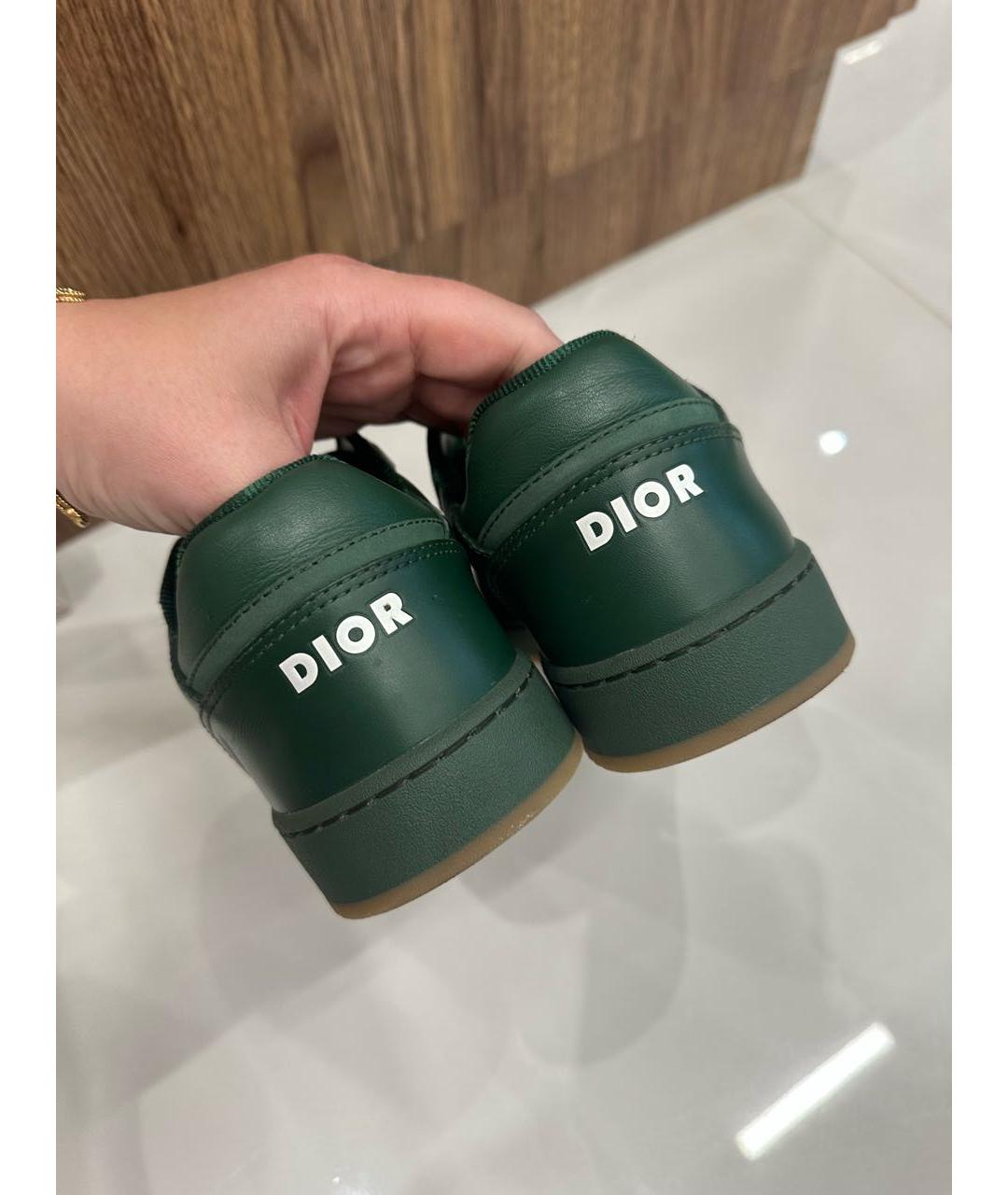 CHRISTIAN DIOR Зеленые кеды, фото 4
