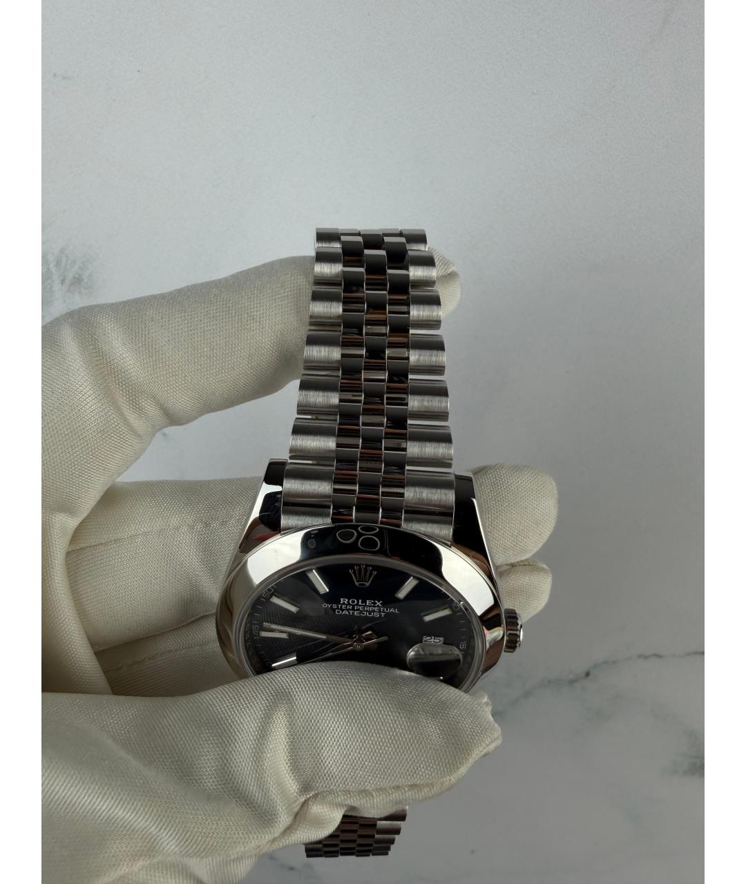 ROLEX Темно-синие часы, фото 6