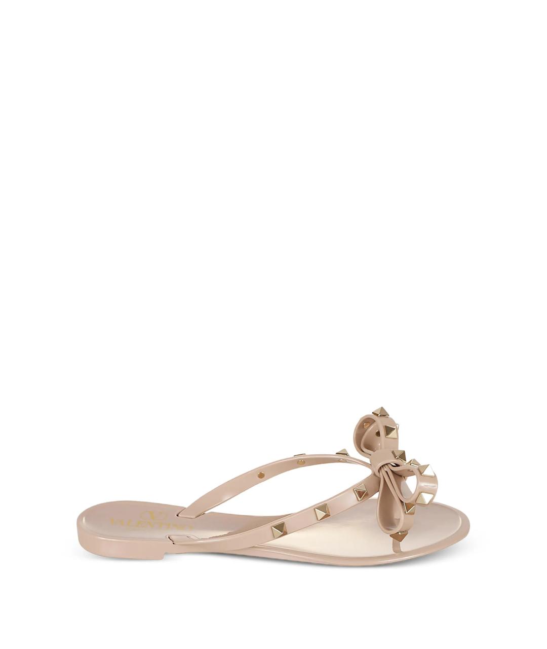 VALENTINO Розовые шлепанцы, фото 1