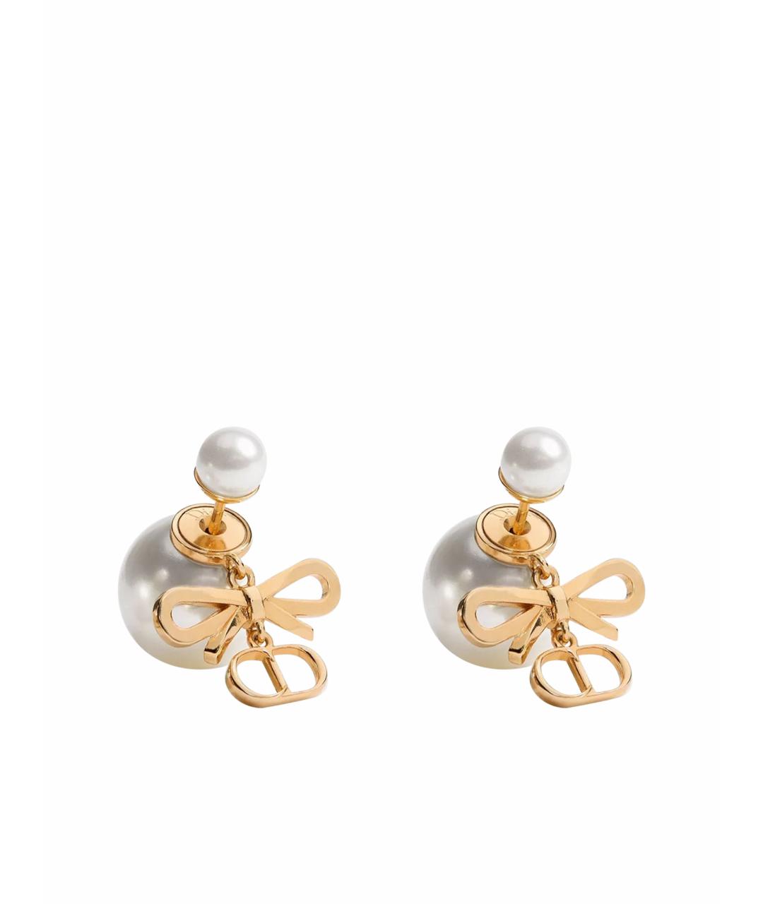 CHRISTIAN DIOR Золотые серьги, фото 1