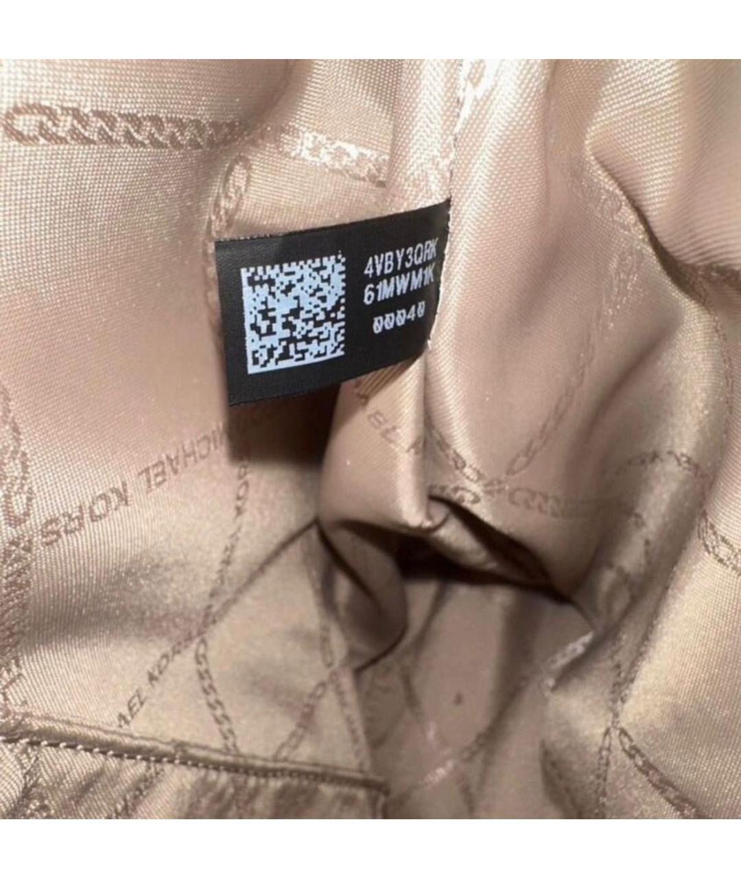 MICHAEL KORS Коричневая сумка тоут, фото 5
