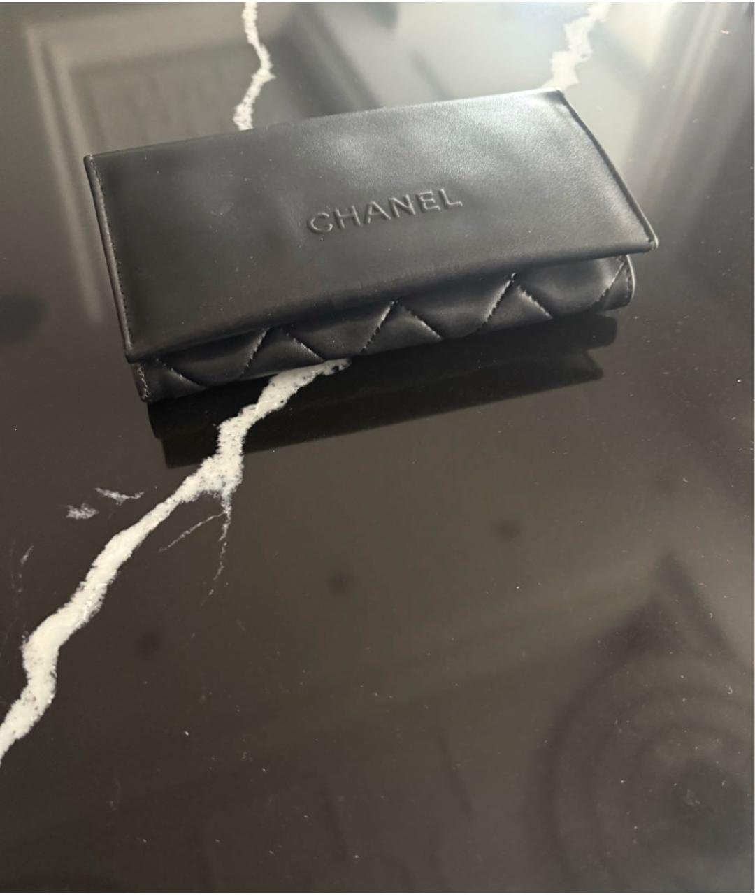 CHANEL Золотые металлические солнцезащитные очки, фото 4