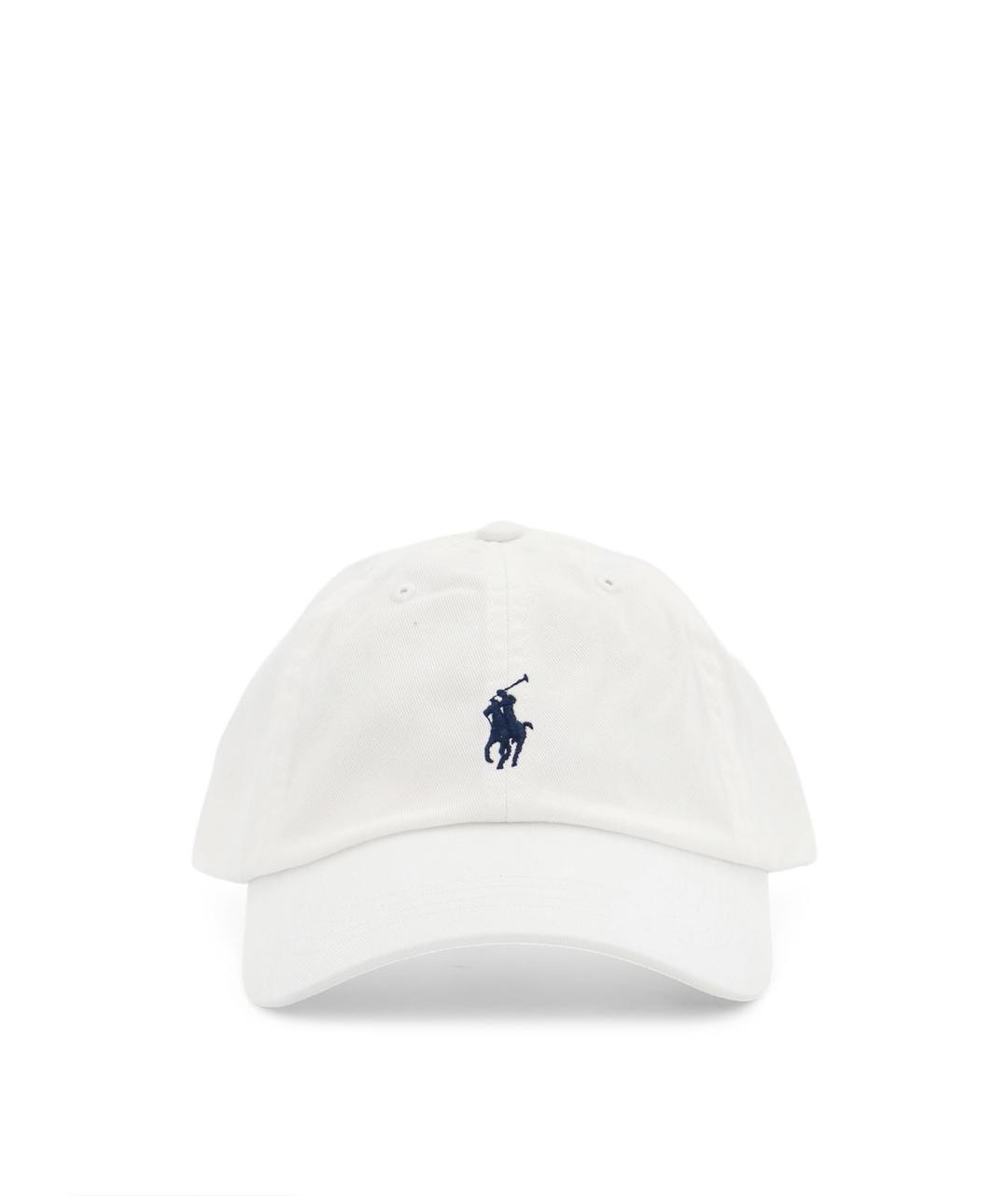 POLO RALPH LAUREN Белая хлопковая кепка, фото 1