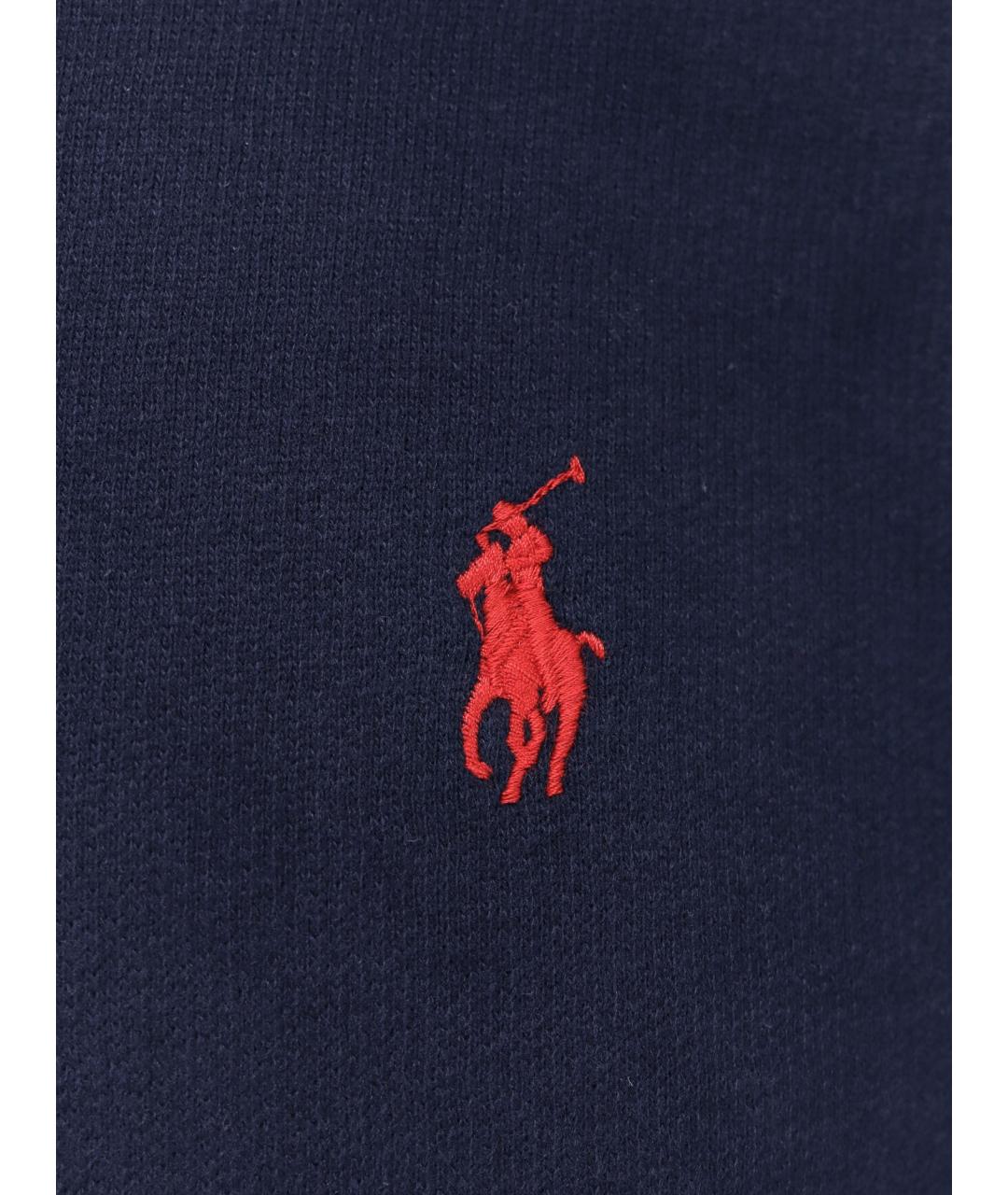 POLO RALPH LAUREN Синий хлопковый джемпер / свитер, фото 3
