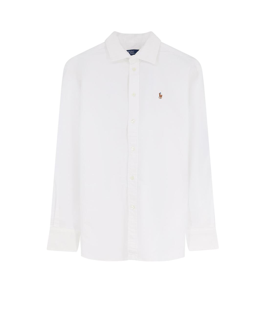POLO RALPH LAUREN Белая хлопковая рубашка, фото 1