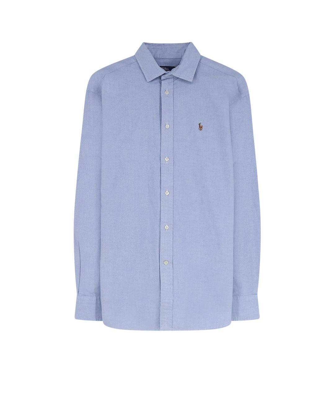 POLO RALPH LAUREN Голубая хлопковая рубашка, фото 1