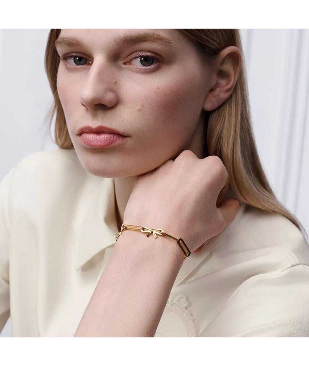 CHRISTIAN DIOR Золотой браслет, фото 2