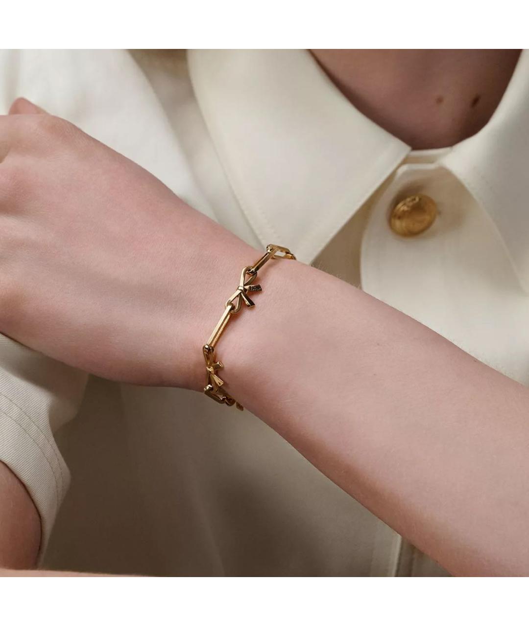 CHRISTIAN DIOR Золотой браслет, фото 5