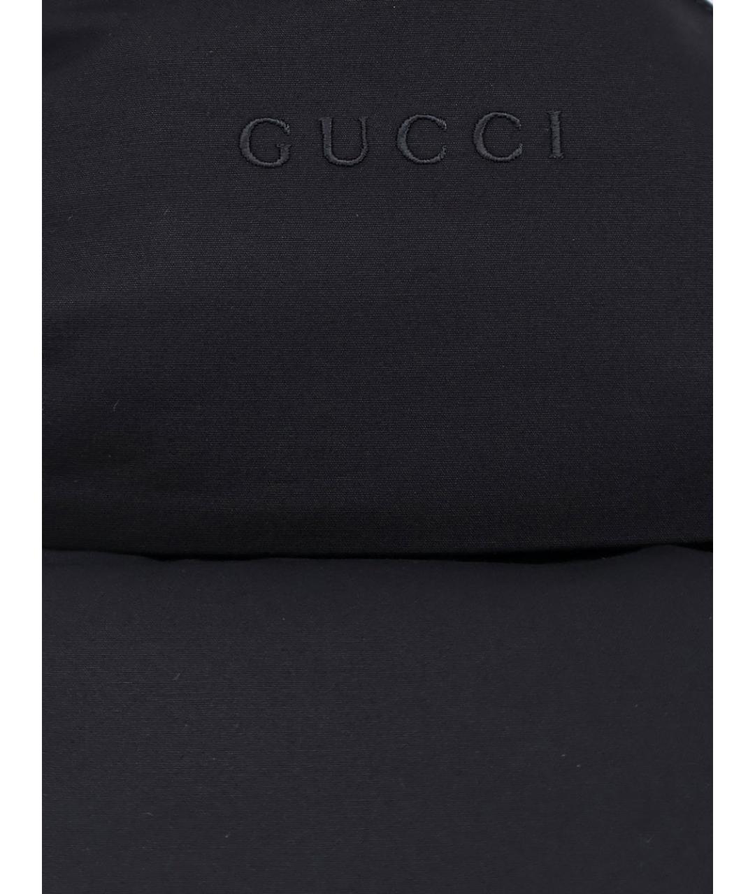 GUCCI Черная хлопковая куртка, фото 4