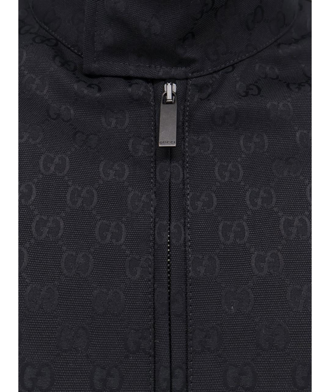 GUCCI Черная хлопковая куртка, фото 3