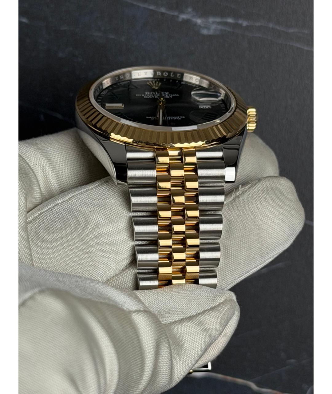 ROLEX Серые часы, фото 6