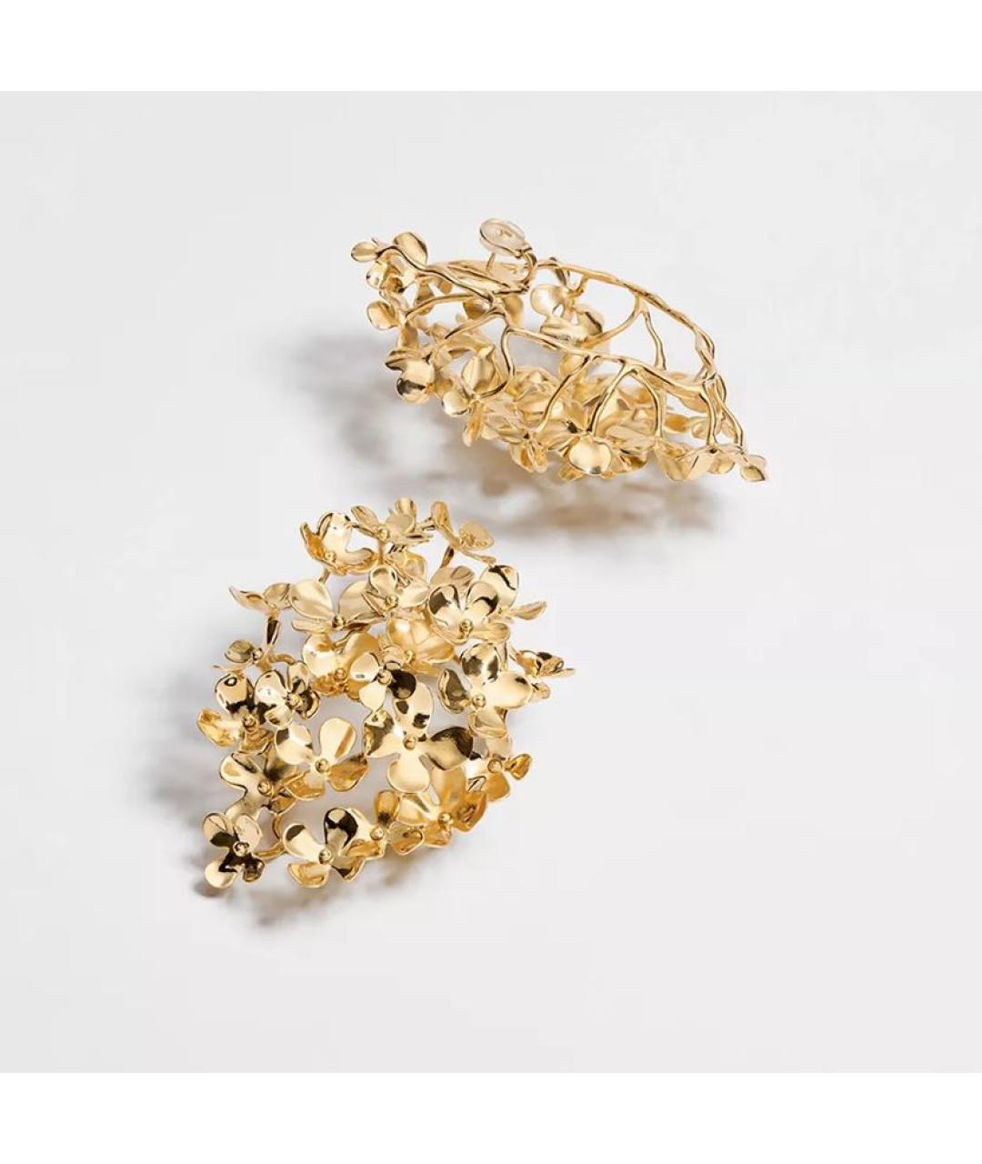 CHRISTIAN DIOR Золотые серьги, фото 3