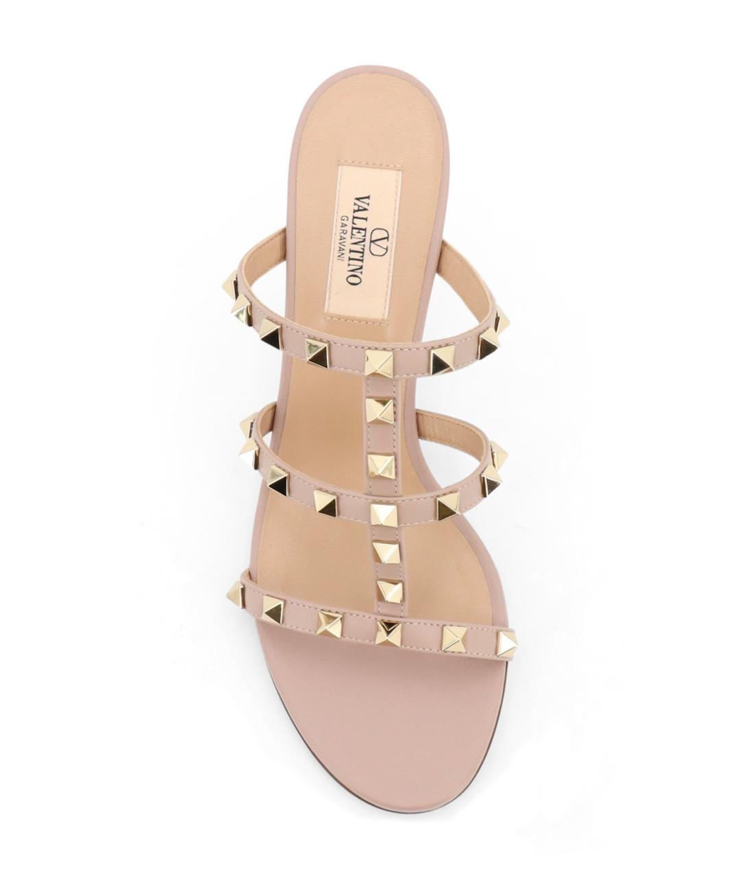 VALENTINO Кожаные босоножки, фото 5