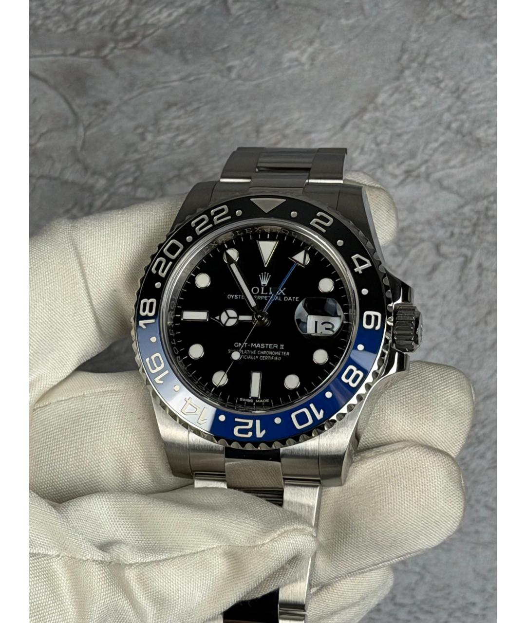 ROLEX Черные часы, фото 3