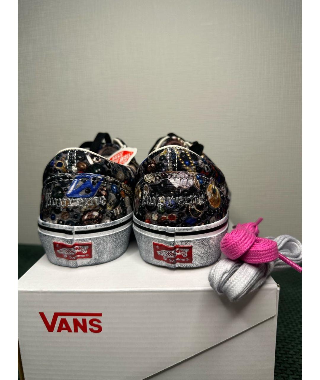 VANS Черные кеды, фото 6