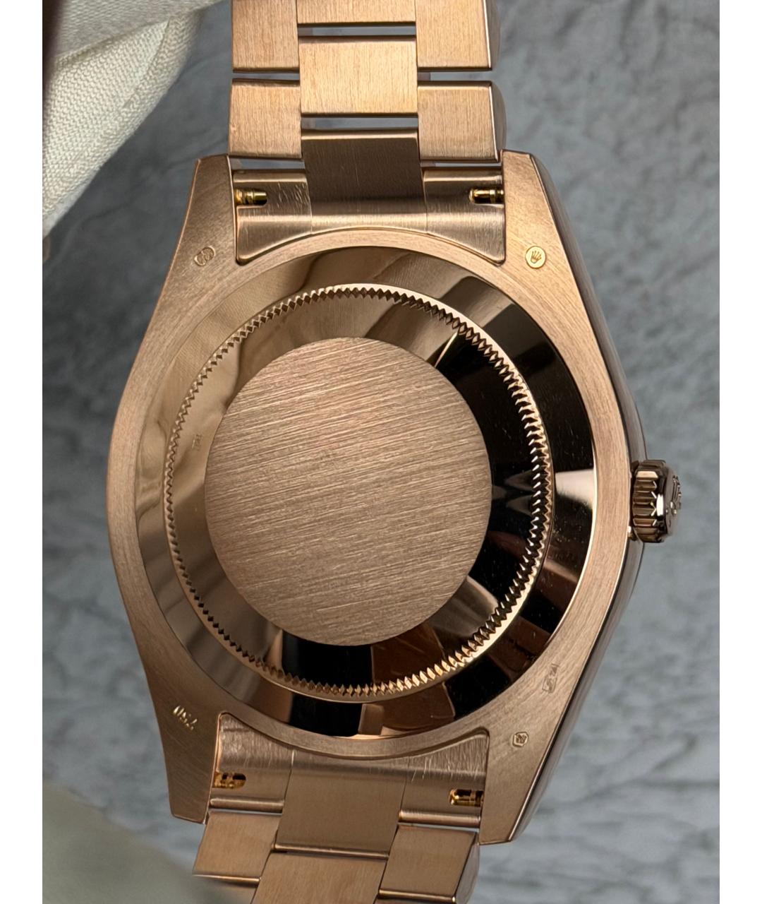 ROLEX Золотые часы из розового золота, фото 8