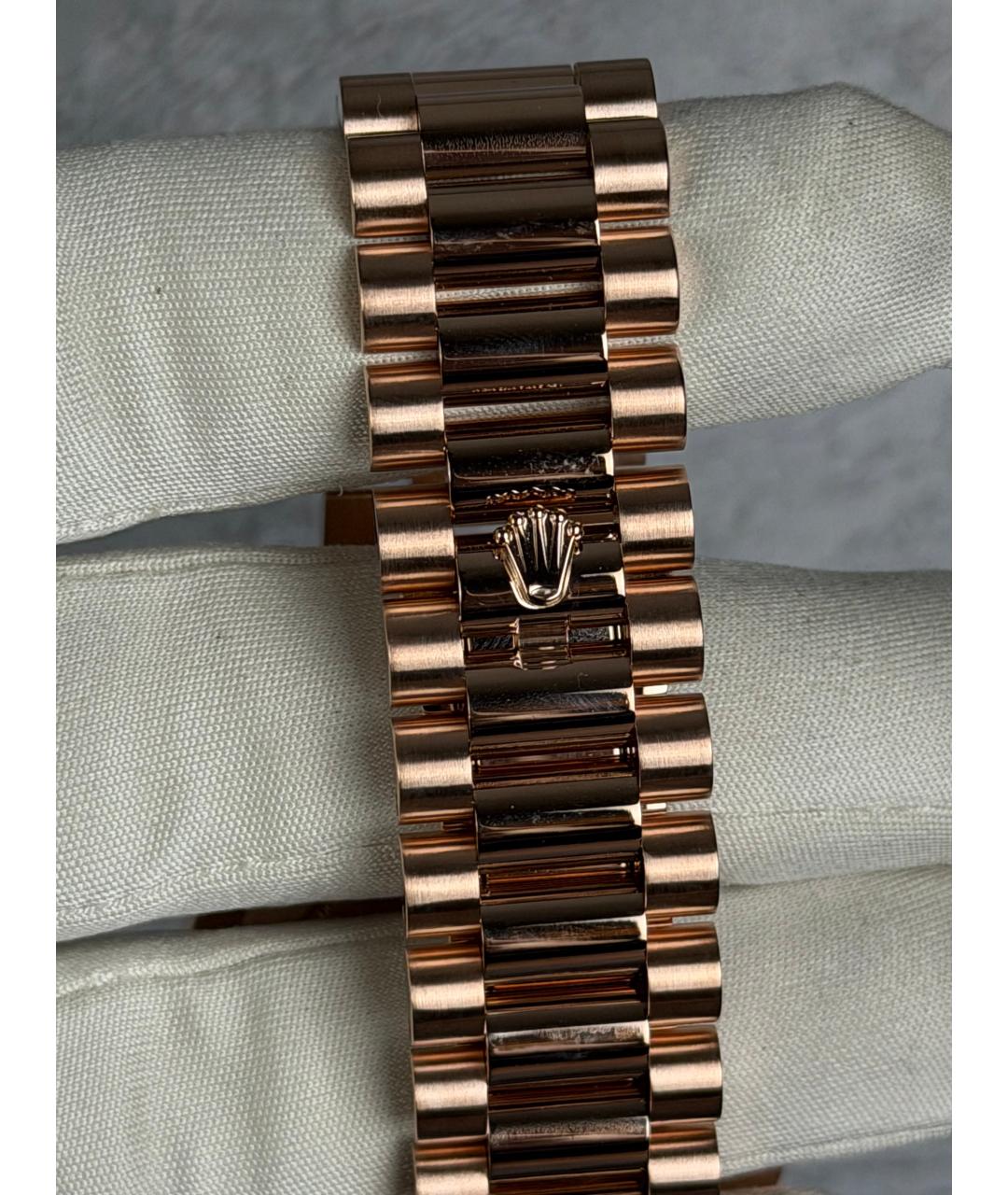 ROLEX Золотые часы из розового золота, фото 9