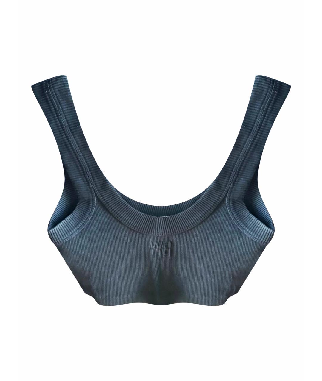 T BY ALEXANDER WANG Черная майка, фото 1
