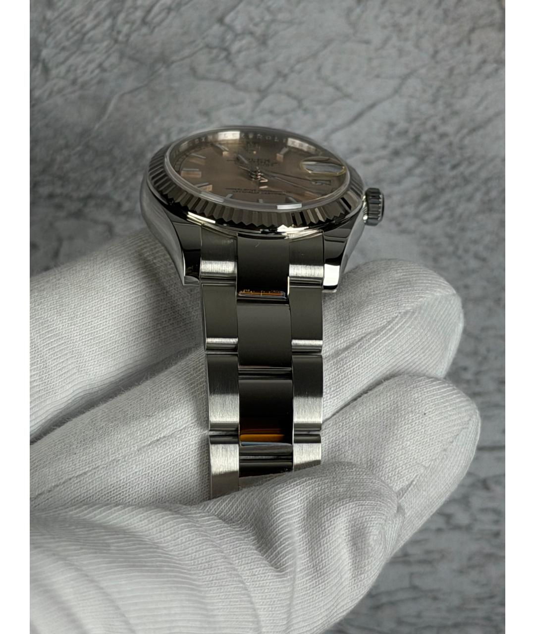 ROLEX Розовые часы, фото 6