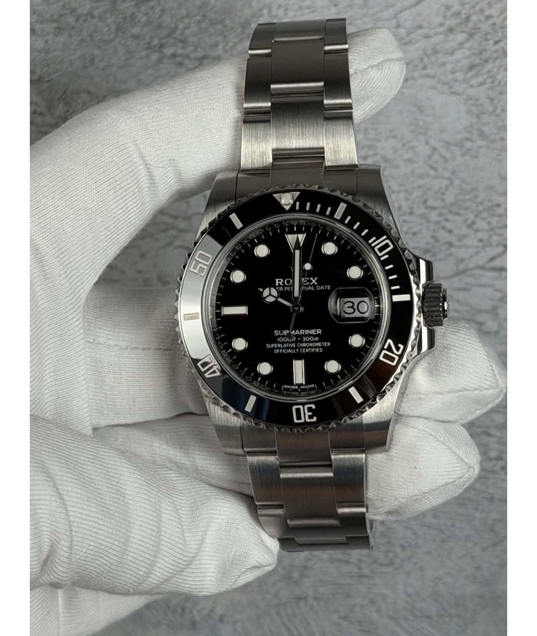 ROLEX Черные часы, фото 3