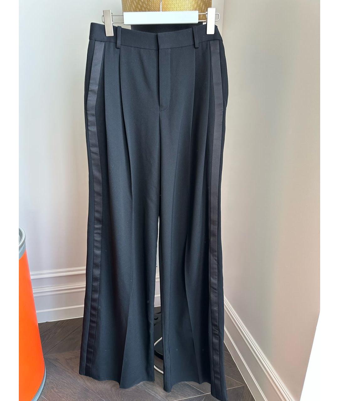 SAINT LAURENT Черные кюлоты, фото 4