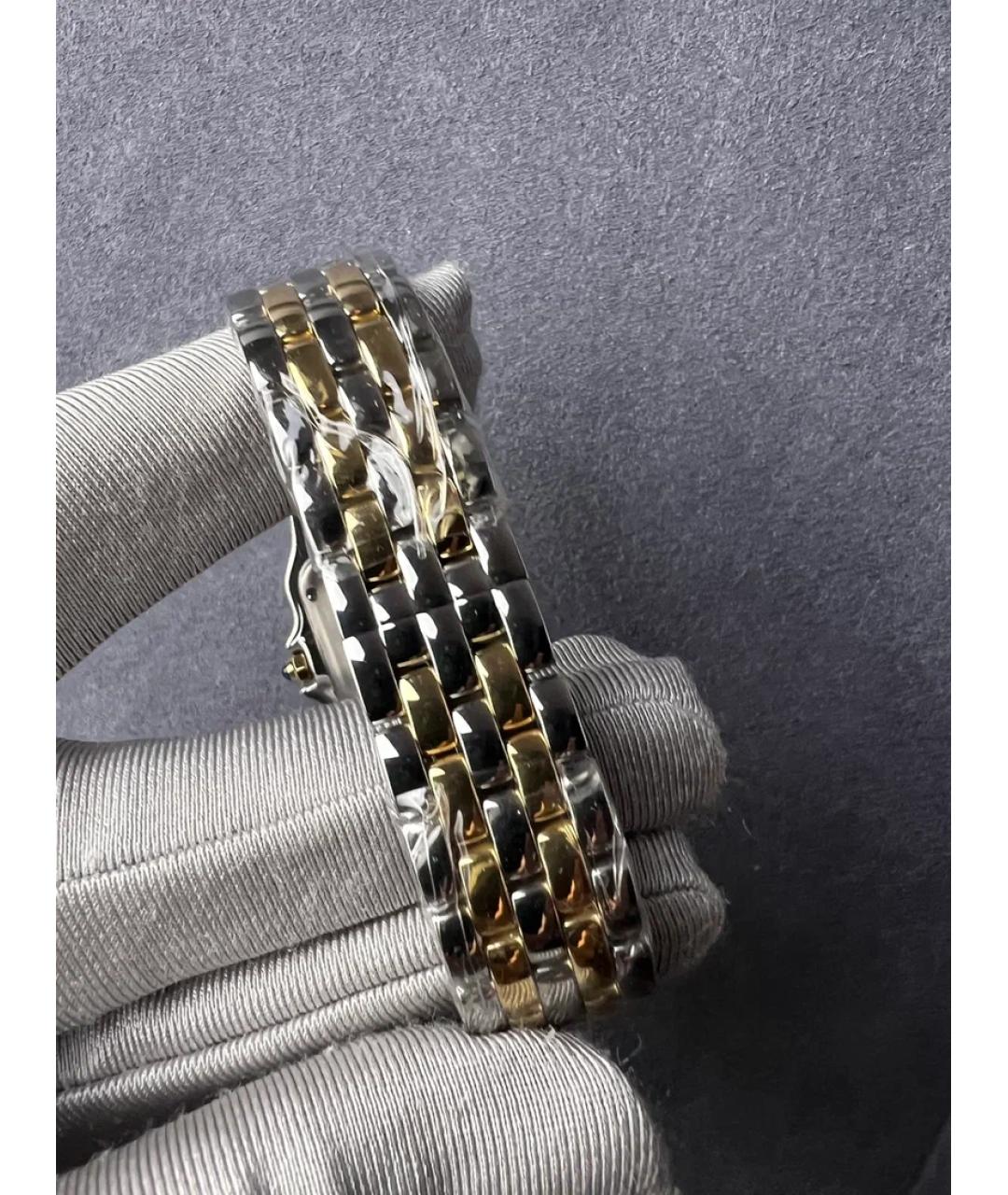 CARTIER Белые часы из желтого золота, фото 7