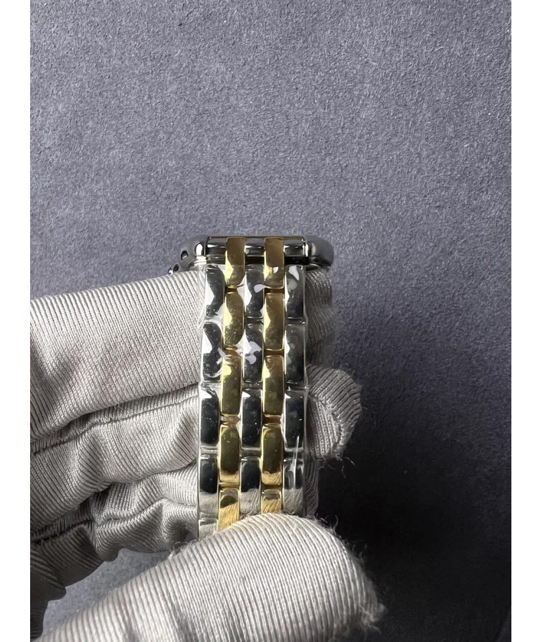 CARTIER Белые часы из желтого золота, фото 6