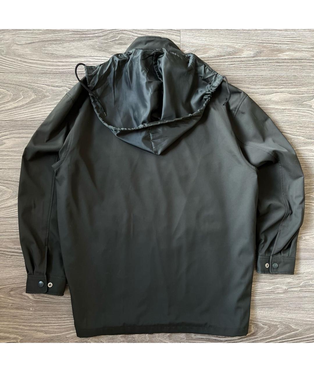 SAINT LAURENT Зеленая хлопко-эластановая куртка, фото 2