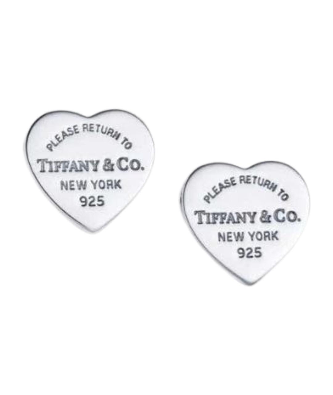 TIFFANY&CO Серебряные серебряные серьги, фото 1