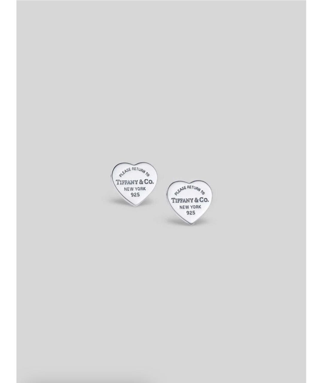 TIFFANY&CO Серебряные серебряные серьги, фото 5