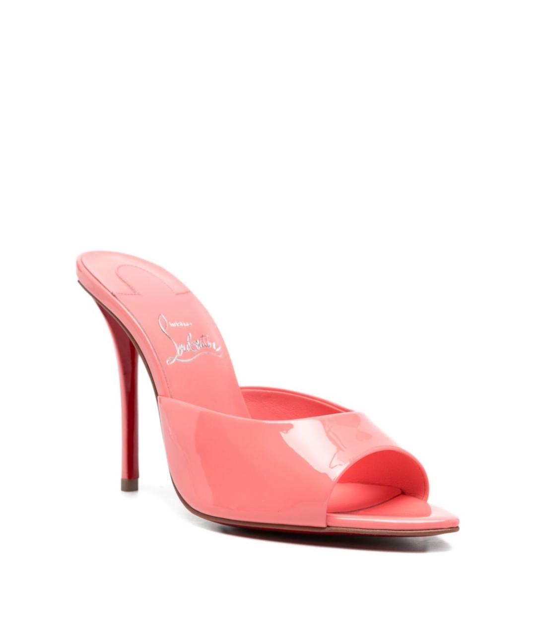 CHRISTIAN LOUBOUTIN Розовые мюли, фото 3