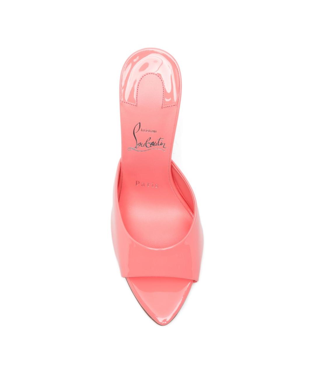 CHRISTIAN LOUBOUTIN Розовые мюли, фото 4