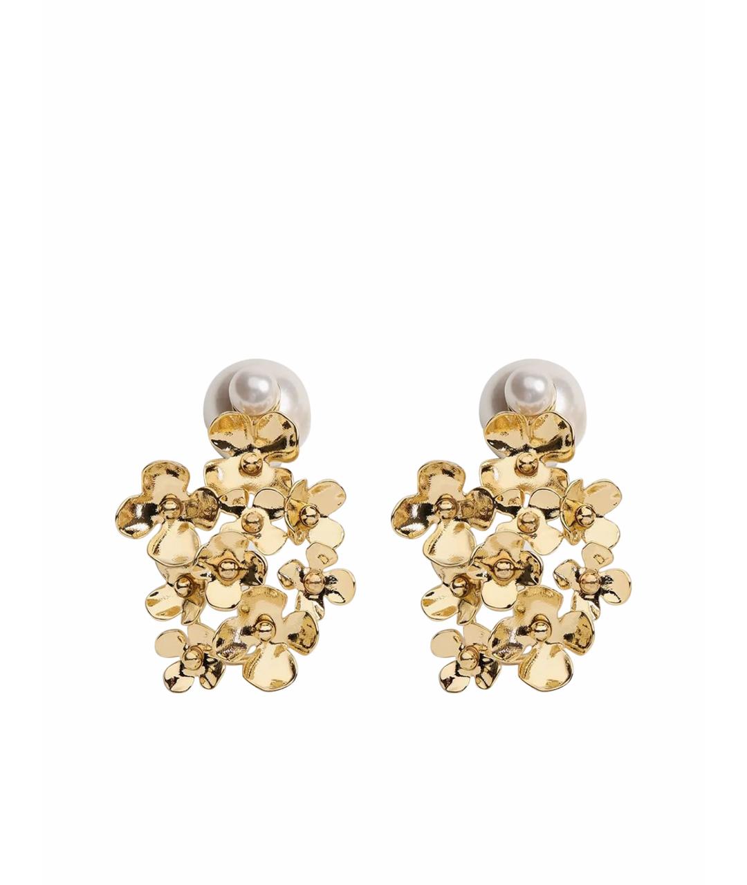 CHRISTIAN DIOR Золотые серьги, фото 1