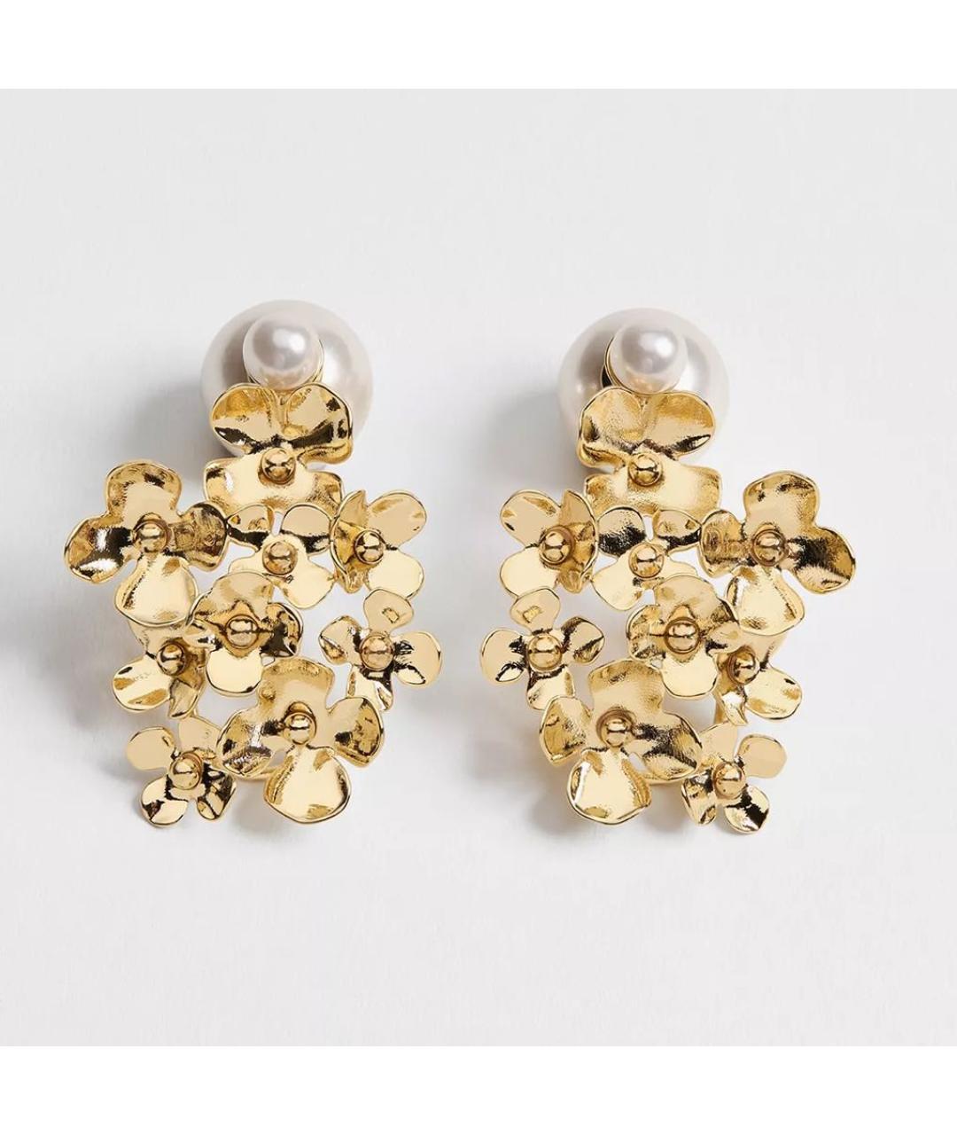 CHRISTIAN DIOR Золотые серьги, фото 4