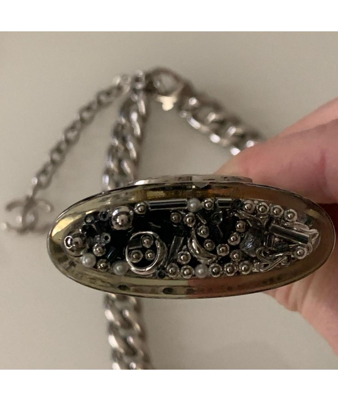 CHANEL Серебряное колье, фото 7