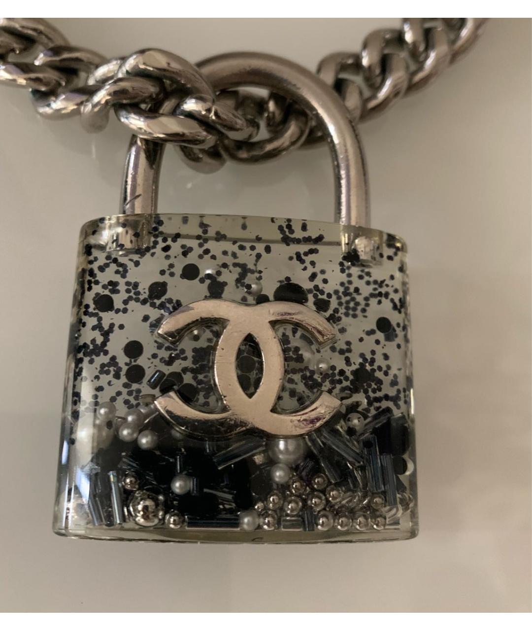 CHANEL Серебряное колье, фото 2