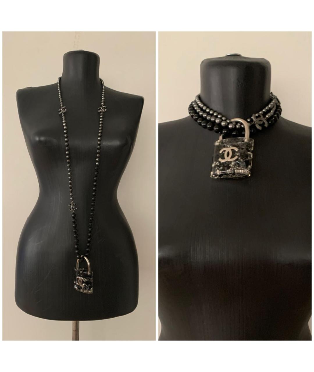 CHANEL Серебряное колье, фото 5