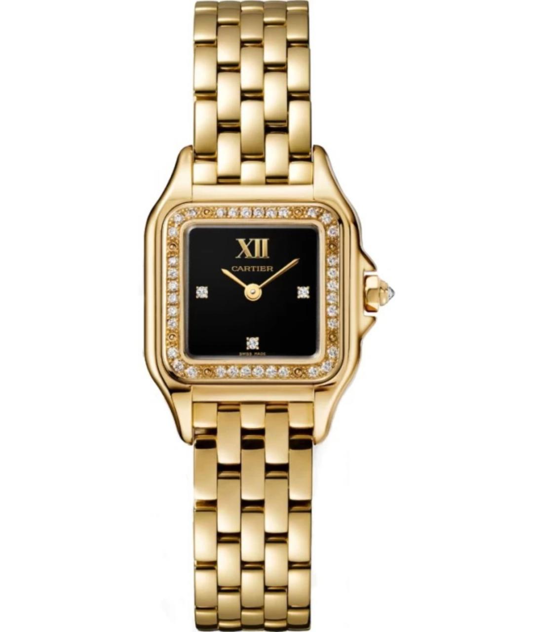 CARTIER Золотые часы из желтого золота, фото 1