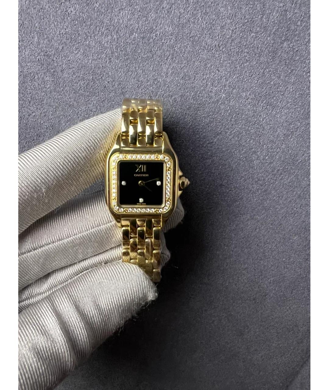 CARTIER Золотые часы из желтого золота, фото 2