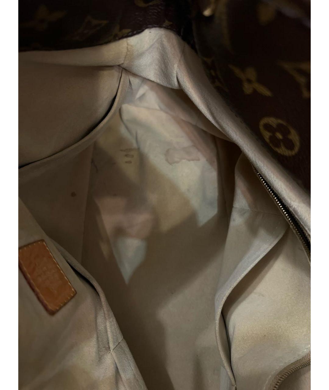 LOUIS VUITTON Коричневая сумка тоут, фото 7
