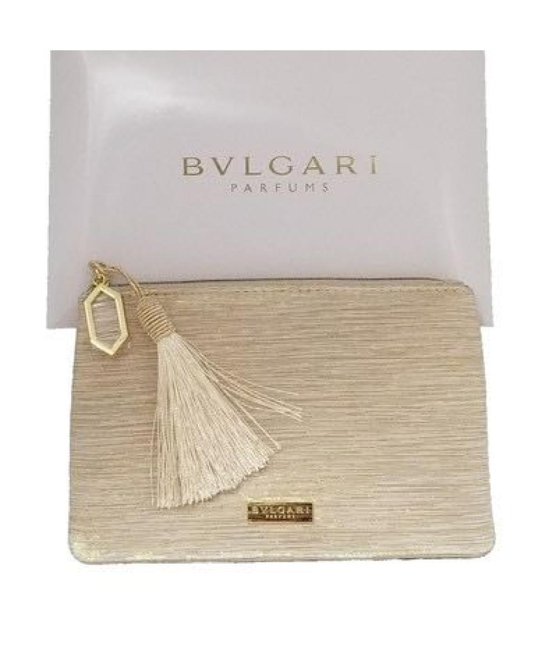 BVLGARI Золотая косметичка, фото 6