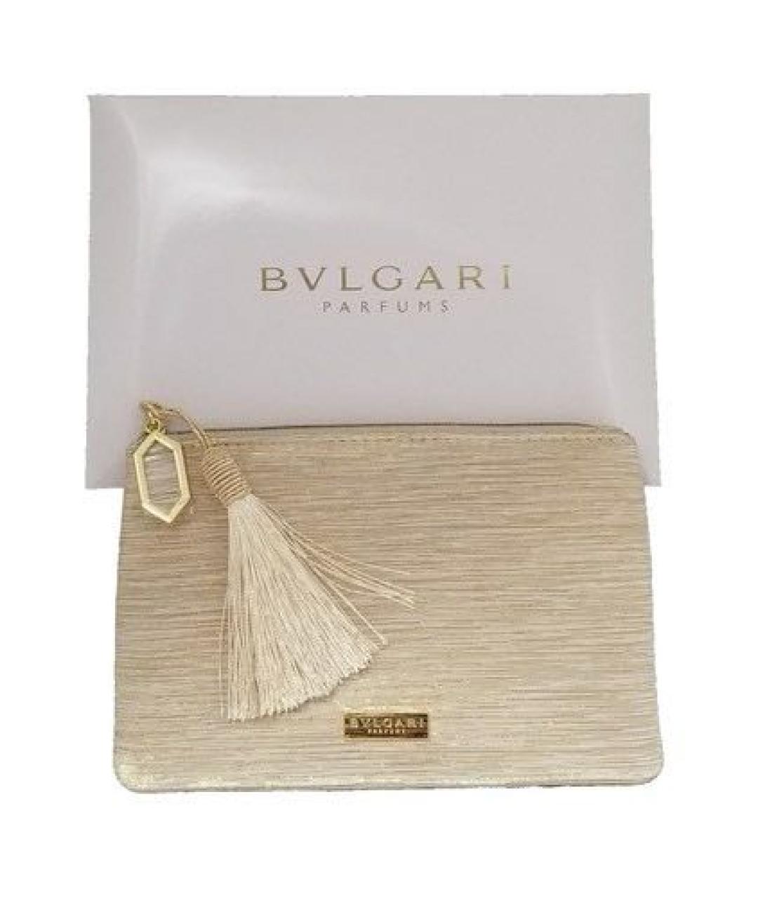 BVLGARI Золотая косметичка, фото 3