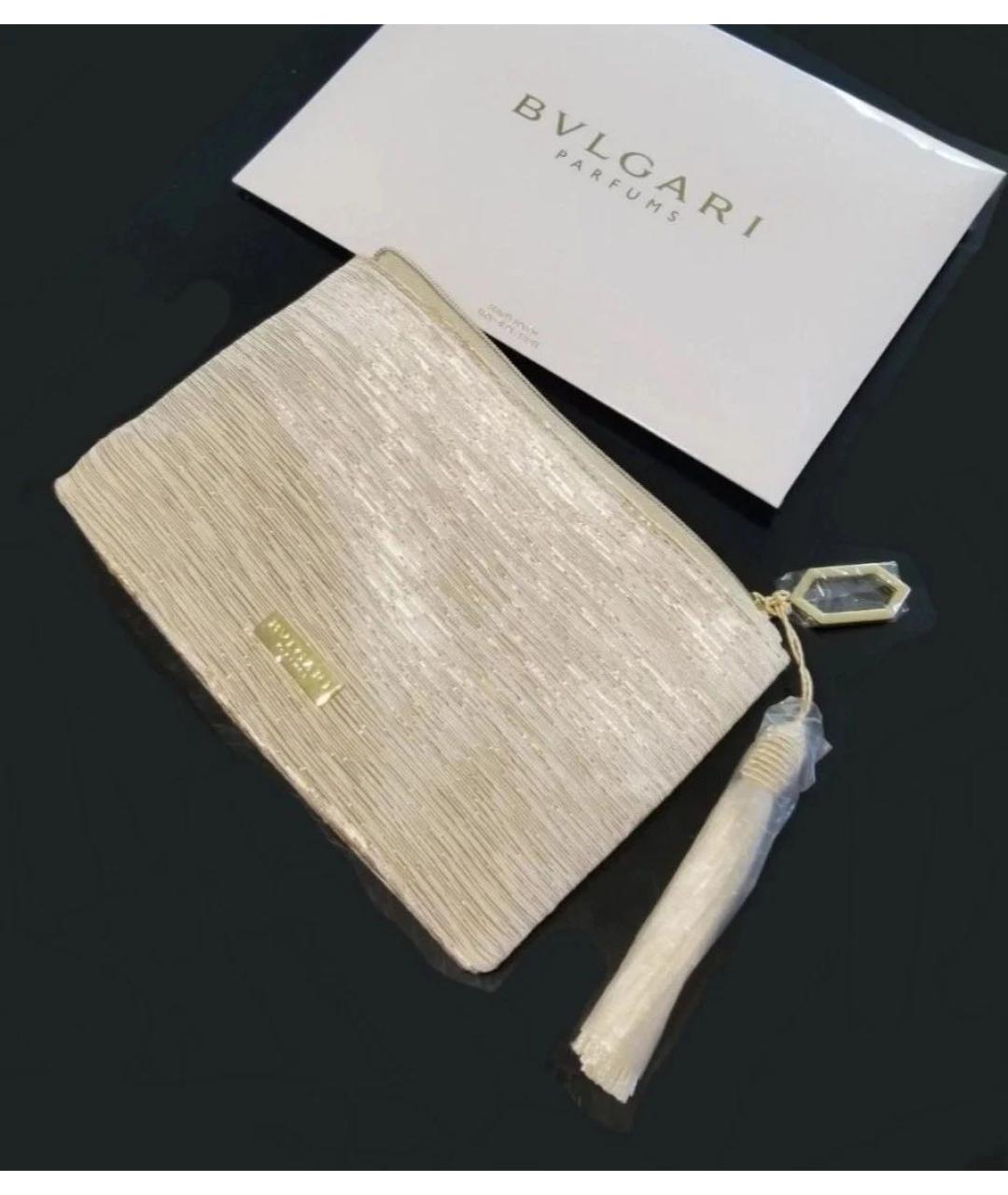 BVLGARI Золотая косметичка, фото 4