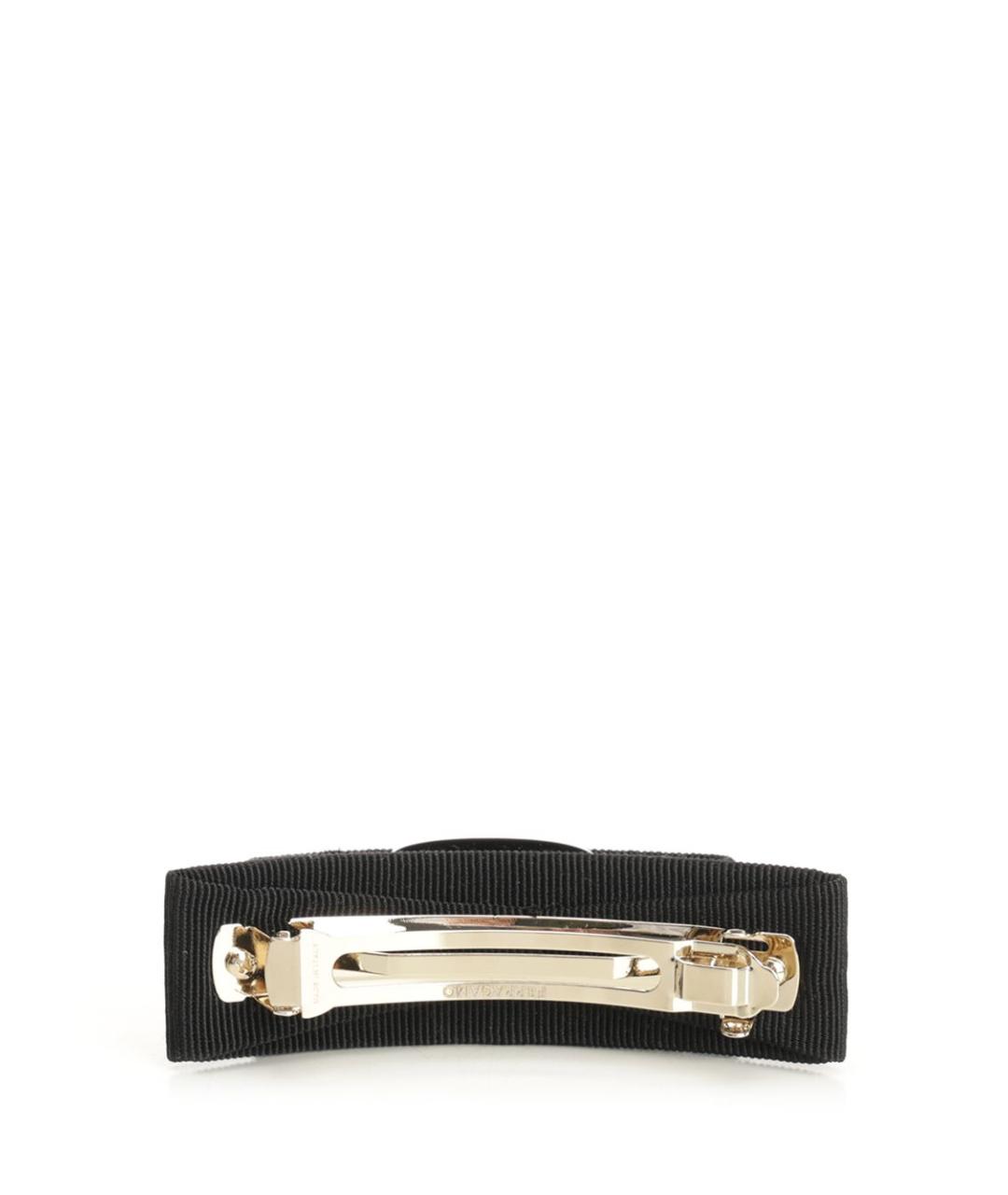 FERRAGAMO Черная заколка, фото 2