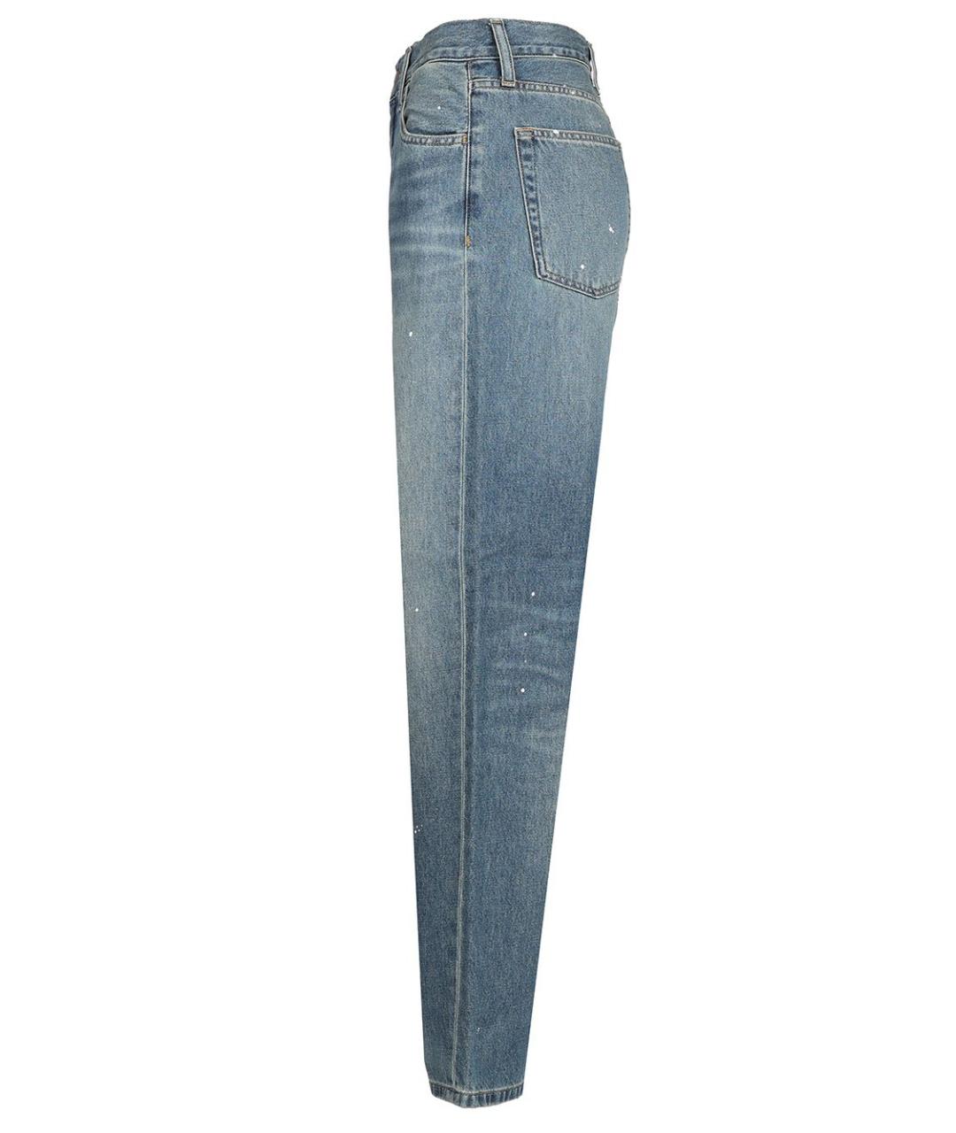CARHARTT WIP Синие хлопковые прямые джинсы, фото 3