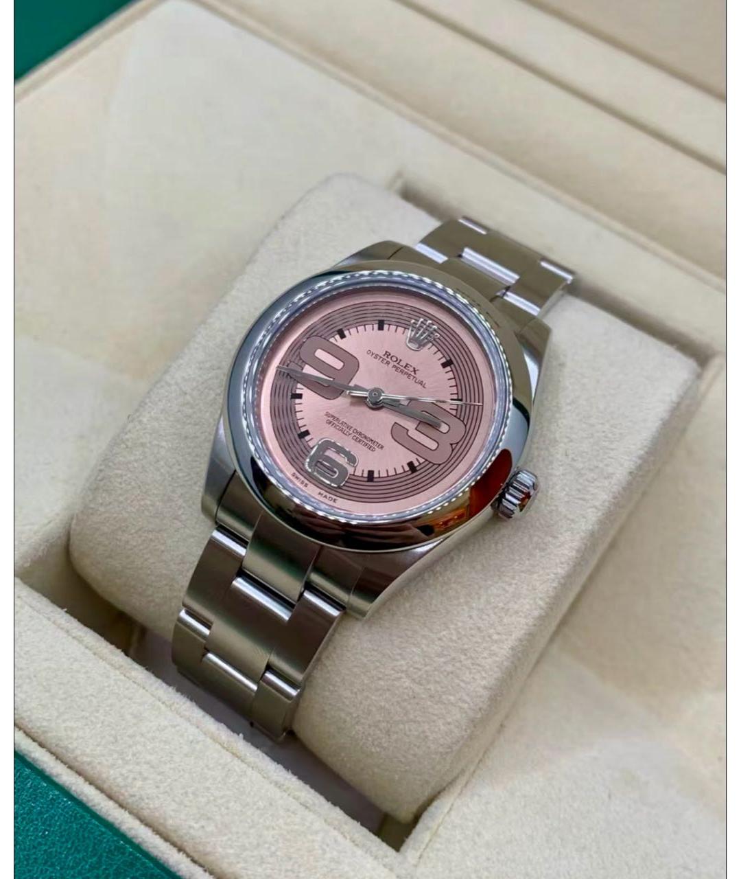 ROLEX Коралловые металлические часы, фото 4